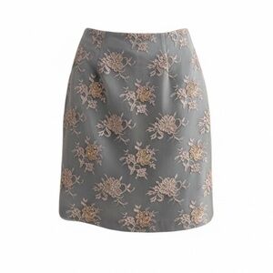 Holiday party ready NWOT Jovani Lace Silk Baby blue skirt size 8